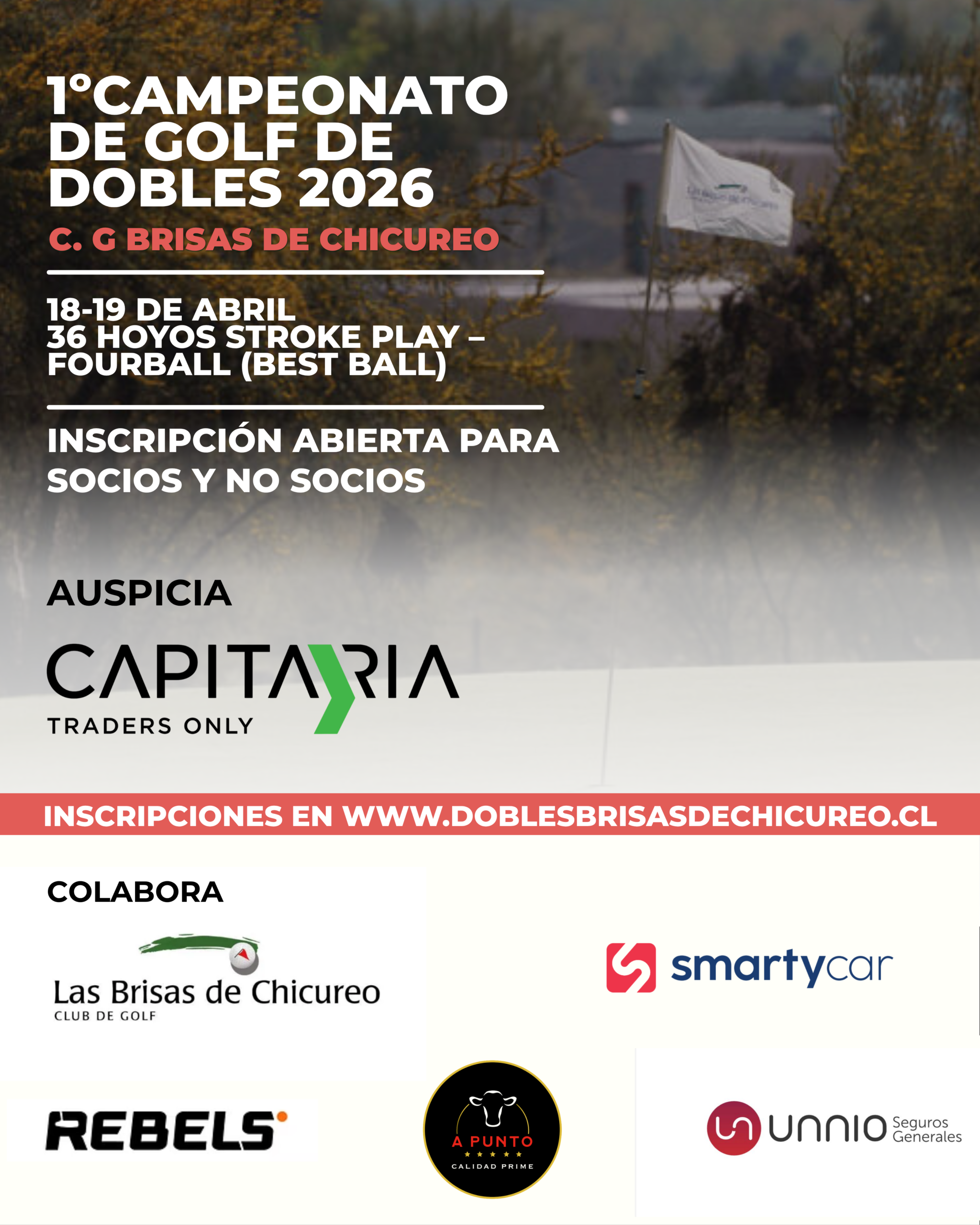 Afiche Campeonato Dobles Las Brisas de Chicureo